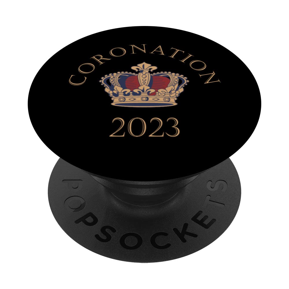 King Charles Coronation 2023 PopSockets Swappable PopGrip