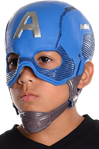 Rubie's Costume Captain America: Civil War Kid's Captain America Full Vinyl Mask