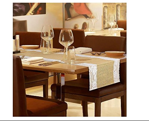 4 OZXCHIXU+Burlap+Hessian+Outdoor+Wedding