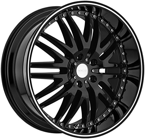 Menzari Z04 18x8.5 5x114.3 +45mm Gloss Black Wheel Rim