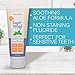 Oxyfresh Super Relief Fluoride Dental Gel: Soothes Sensitive Gums, Promotes Healing, Sore Gums, Tooth Extraction, Oral Surgery, Braces, Dentures, Canker Sores.Cavity Protection.Dentist Recommend 4oz.