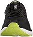 ASICS Men's GT 2000 4 Running Shoe, Black/Silver/Lime, 9 M US