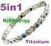 Magnetic Energy Germanium Armband Power Bracelet Health Bio Magnet 5in1 Lady's 313