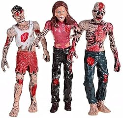 HAPTIME Zombie Action Figures, Detailed Walking