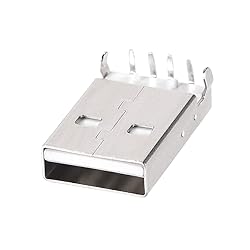 uxcell 100PCS USB 2.0 Type a Male Socket Connector