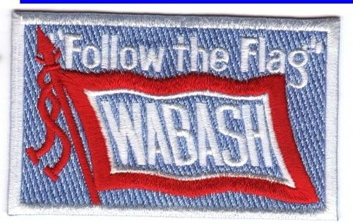 Railroad 100% Embroidered Patch Collectible - Wabash