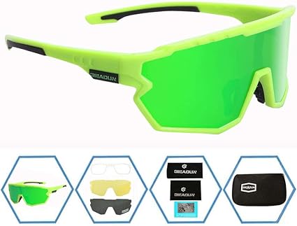 fluorescent green sunglasses