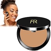 Cream To Powder Foundation by Flori Roberts, Full Coverage for Women of Color or Deeper Skin Tones, Long Lasting Makeup, Matte Finish, Covers Uneven Complexion and Hides Imperfections, 0.30 oz