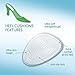Amope GelActiv Invisible Gel Heel Cushions Insoles for Women, 1 pair, Size 5-10
