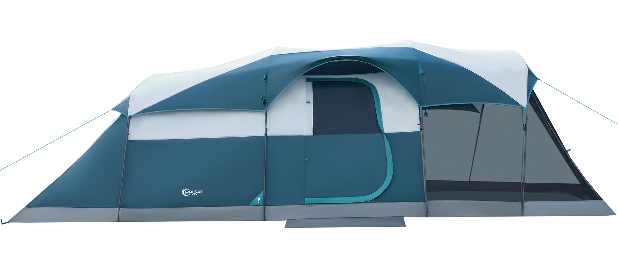 PORTAL 8 Person Family Camping Tent with Screen