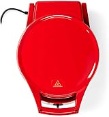 Ex-Pro 12" Retro Red Electric Pizza Maker Table Top Grill 230C view 7