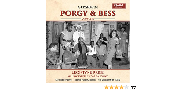 Leontyne Price William Warfield Cab Calloway Alexander Smallens George Gershwin Porgy Bess Amazon Com Music