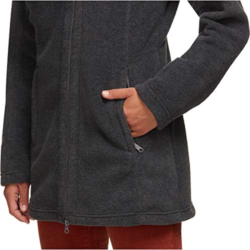 Columbia Women's Benton Springs II Long Hoodie, Charcoal Heather