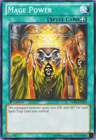 Yu-Gi-Oh! - Mage Power (YSYR-EN029) - Starter Deck: Yugi Reloaded - 1st Edition - Common