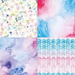 DESEACO Colored Paper Pad 6x6 Dotted Pattern
