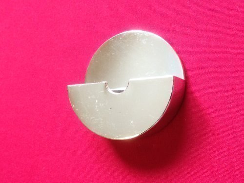 Bath Kitchen Sink Plug Holder Tidy Self Adhesive Chromed Chrome Plated