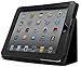 Bastex Folio Synthetic Leather Case for iPad 1 Case, Cover with Built-in Stand for Apple iPad 1 1st Generation - Black