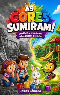 Livro O SUMIÇO DAS CORES DO PARQUINHO : UMA HISOTIRA ENCANTADORA SOBRE AMIZADE E CORAGEM