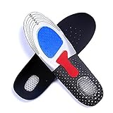 Fires Men Comfortable Shoes Insole Anti-Fatigue Foot Cushion Eva Breathable Runner Athletic Size 7.5-10