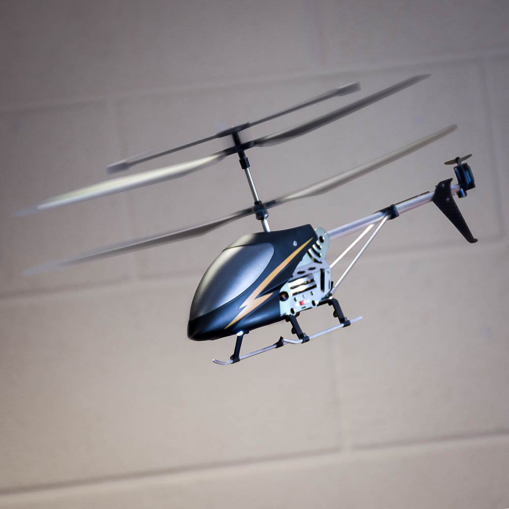 CONSTRUCT & CREATE XL Black and Yellow Gyro Flyer