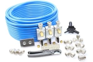 COMPRESSOR-SOURCE M3800 RapidAir MaxLine 1/2" Compressed Air Tubing Commercial / Shop Piping Kit