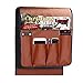 Newmeil Sofa Armrest Organizer Couch Chair Armrest Organizer for tablets, TV remotes, phones 4 colors Storage Organizer 35 inch *13 inch (Suede Fabric-brown)