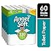 Angel Soft Toilet Paper, 60 Double Rolls, 60 = 120 Regular Rolls, Bath Tissue, 12 Rolls (Pack of 5)