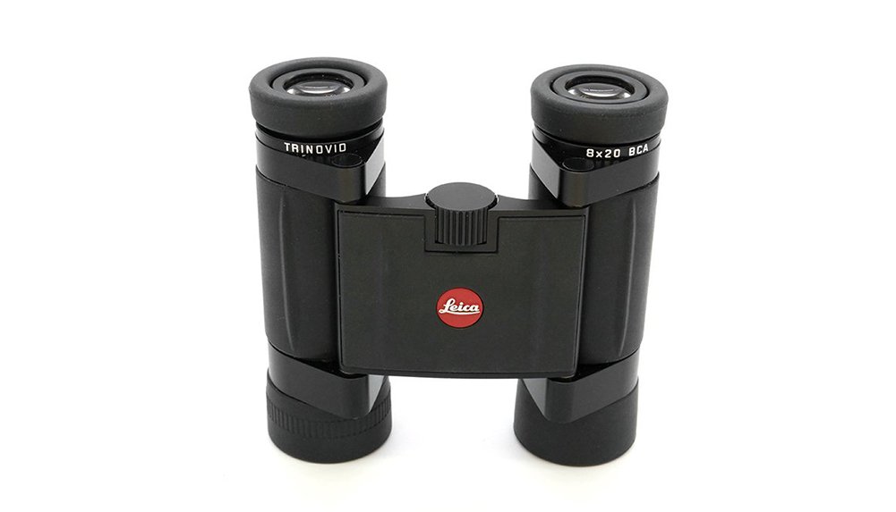 Leica Trinovid BCA 8x20 Binocular with Case Binocular, Black