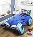 PJ Masks Catboy Cat-Car Shaped 2 Piece UK Single/US Twin Sheet Set, 1 x Double Sided Sheet and 1 x Pillowcase