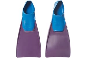 Sporti Adult-Kids Swim Fins for Pool Lap Swimming - Long Floating Fins for Swimming & Snorkeling - Swim Flippers for Training