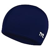 TYR Lycra Fiber Adult Swim Cap for Women and Men