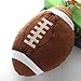 Asdomo Football Plush Pillow Fluffy Stuffed Throw Pillows Soccer Sports Ball Soft Durable Sports Toy Gift for Kids Sofa Room Decoration 11.8