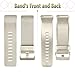 Vancle Replacement Bands Compatible with Fitbit Blaze, 4 Pack (Rose Gold, Gold, Black, Slate, Small)