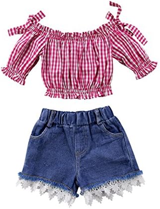 2Pcs Summer Toddler Kids Girls Shorts Set Clothes Outfits Sleeveless Tank Tops Shirt Blouse + Floral Short Pants Clothing
