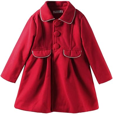 girls wool dress coat