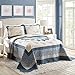 Modern Heirloom Collection Charlotte, Standard Sham, Blue