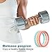 Demetory Thin and Stackable Silicone Wedding Ring for Women by, Affordable Silicone Rubber Wedding Bands - 3mm Width - 2mm Thick. Perfect for Athlete, Nurse, Police Coral Size 5