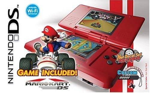 Nintendo DS Original Mario Kart (Red/Silver) (Renewed) in Oman
