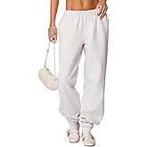 FACDIBY Women's Fleece Lined Sweatpants High Waist Drawstring Sweat Pants Baggy Athletic Pants with Pockets
