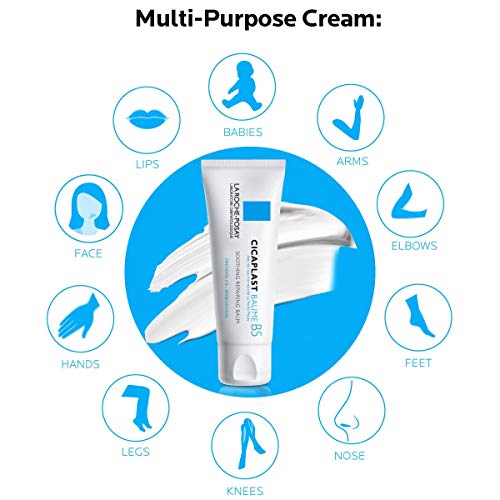 La Roche-Posay Cicaplast Baume B5 Balm, Soothing Repairing Multi Purpose Balm for Dry & Irritated Skin, Body & Hand Cream, Fragrance Free 6 La Roche-Posay Cicaplast Baume B5 Balm, Soothing Repairing Multi Purpose Balm for Dry & Irritated Skin, Body & Hand Cream, Fragrance Free