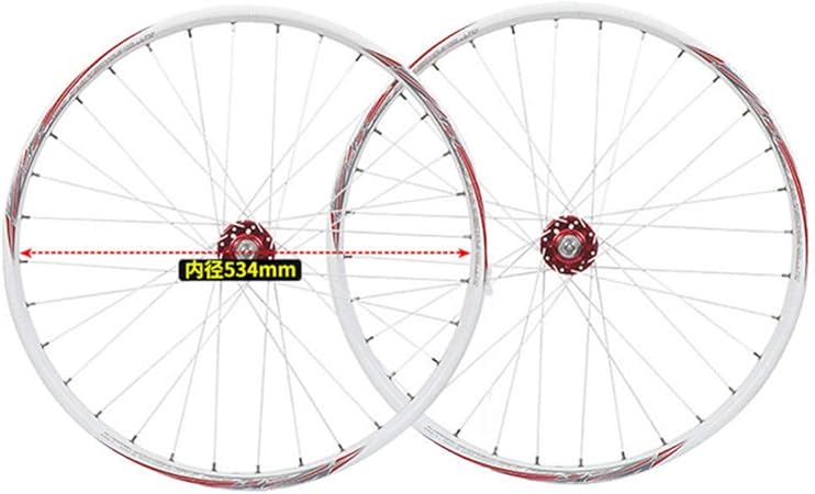 rear road bike wheel with cassette
