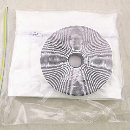 Window Sealing, 2PC Airlock For Mobile Air Conditioners And Exhaust Air Dryers Airlock Sealing Soft Cloth Sealing Baffle White 4 Meters lkoezi (White)