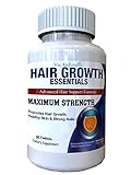 Hair Growth Essentials Pills Supplement - 29 Hair Regrowth Nutrients - Hair Loss Vitamins for Women & Men