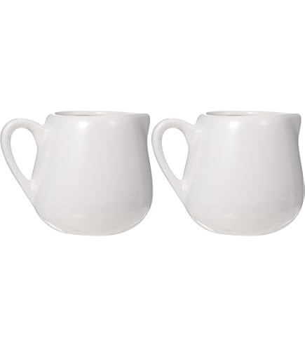 Sizikato Pichet à Crème En Verre Transparent à Rayures, 300 Ml
