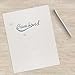 Cambond Ballpoint Pens, Silver Guest Pen Stainless Steel Pens for Guest Book Uniform Christmas Gift - Black Ink (1.0mm Medium Point), 3 Pens with 3 Extra Refills (Silver) - CP0104