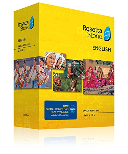 Learn english: rosetta stone english (british) - level 1-3 set