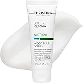Christina Line Repair Nutrient Wood Pulp Face Exfoliator | Skin Smoothing Exfoliate for Face | Gentle Cleansing, Rejuvenation with Antioxidant effect | Suitable for All Skin Types 75ml