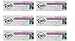 Tom's of Maine Natural Antiplaque Tartar Control & Whitening Toothpaste Peppermint 1 oz Travel Size (Pack of 6)