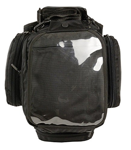 MOTORCYCLE MOTORBIKE EXTRA LARGE MAGNETIC TANK BAG NYLON BACK PACK BLACK NEW
