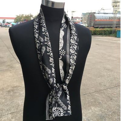 YRXDD Men's scarf fleece long retro suit scarf (17 * 145cm)
